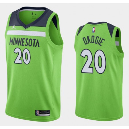 Maillot Basket Minnesota Timberwolves Josh Okogie 20 2020-21 Jordan Brand Statement Edition Swingman - Homme